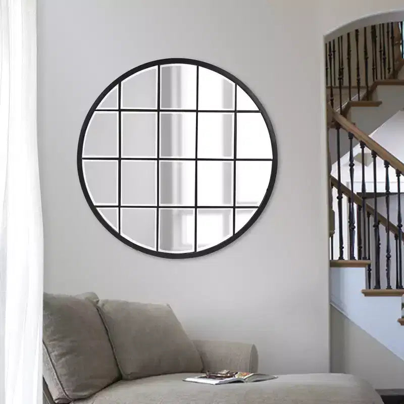 Miroir mural rond