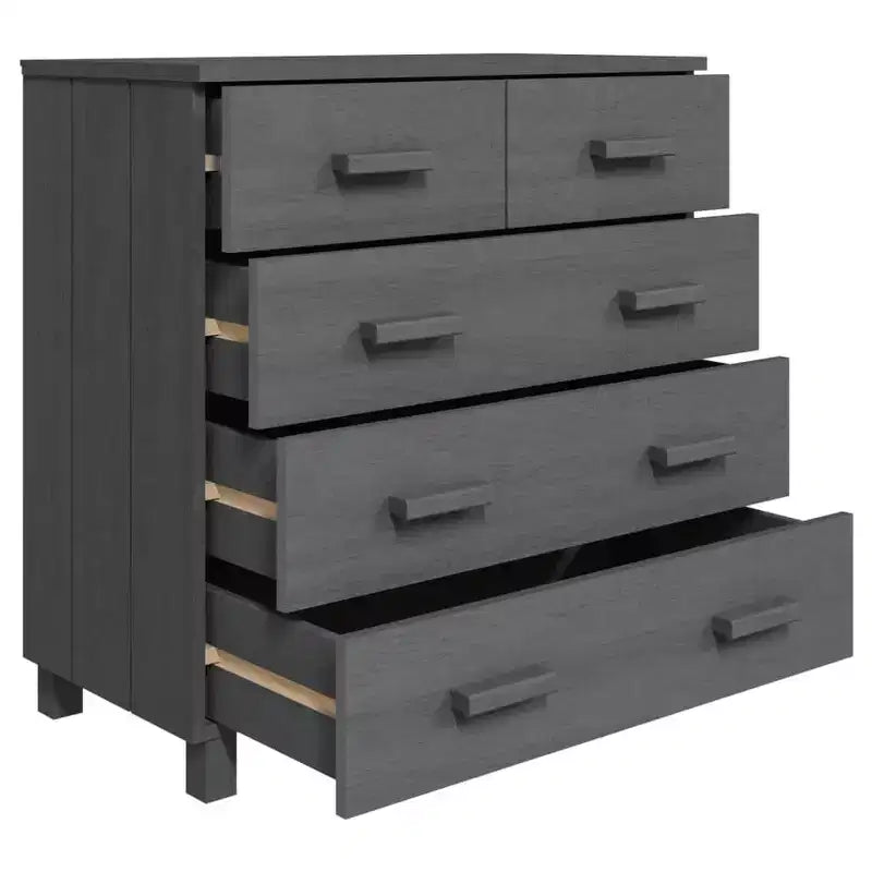 Buffet bas en bois moderne