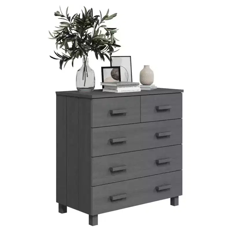 Buffet bas en bois moderne