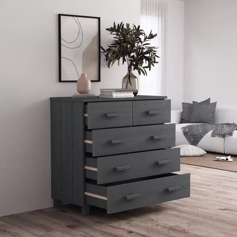 Buffet bas en bois moderne