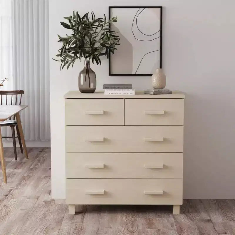 Buffet bas en bois moderne