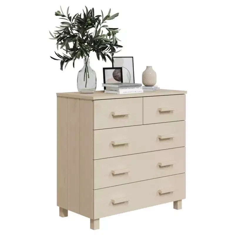 Buffet bas en bois moderne