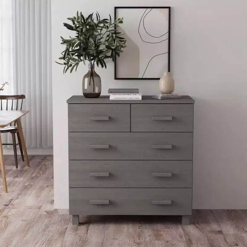 Buffet bas en bois moderne