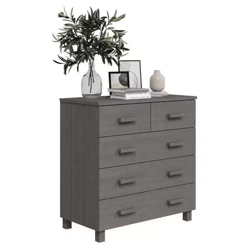 Buffet bas en bois moderne