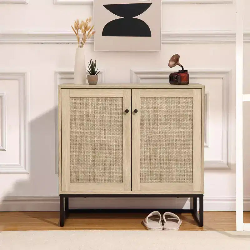Buffet en rotin - Meuble de rangement