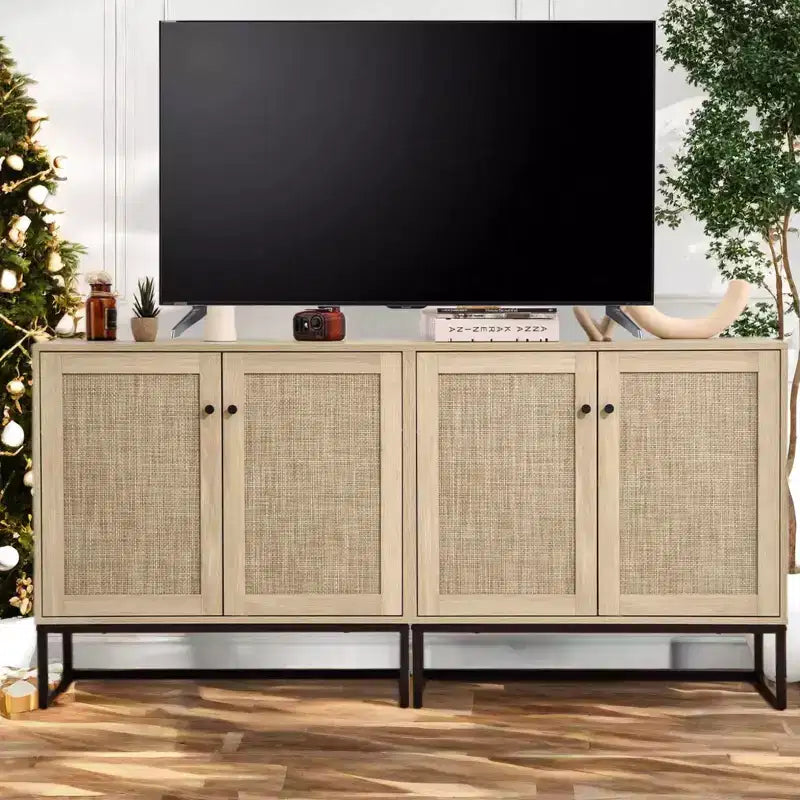 Buffet en rotin - Meuble de rangement