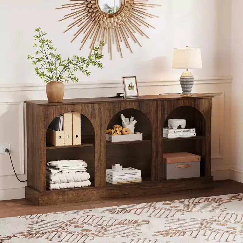 Meuble TV moderne avec arche