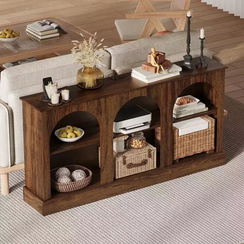 Meuble TV moderne avec arche