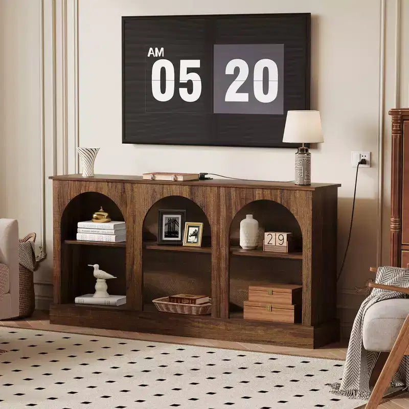 Meuble TV moderne avec arche