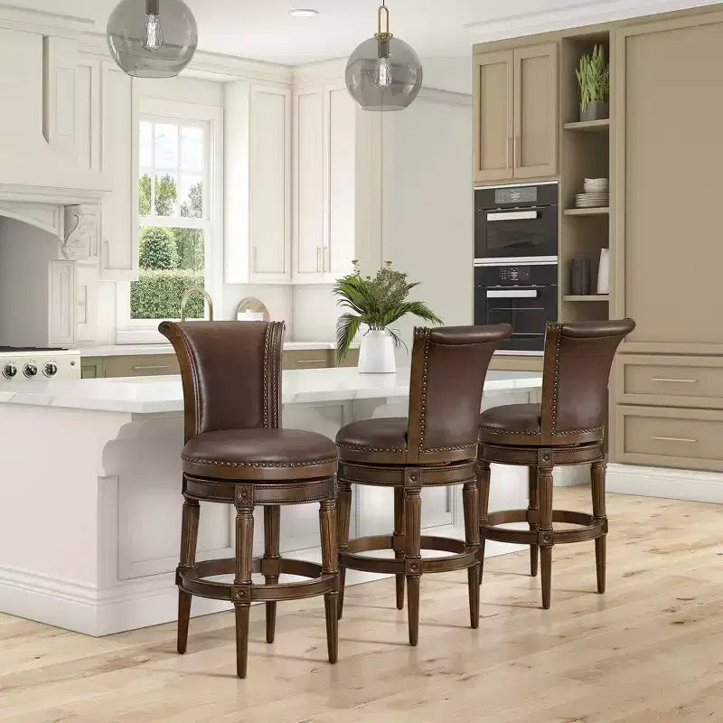 Tabouret de comptoir pivotant