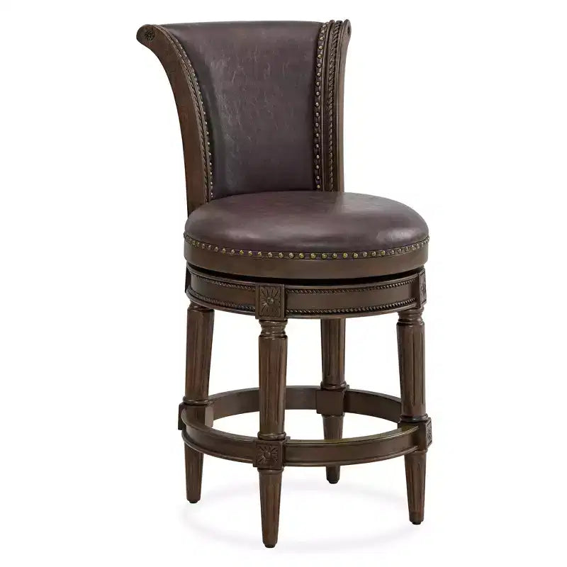 Tabouret de comptoir pivotant