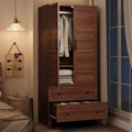 Armoire penderie en bois