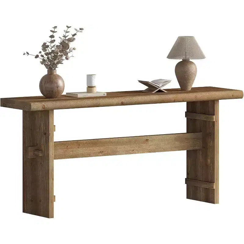 Console en bois massif