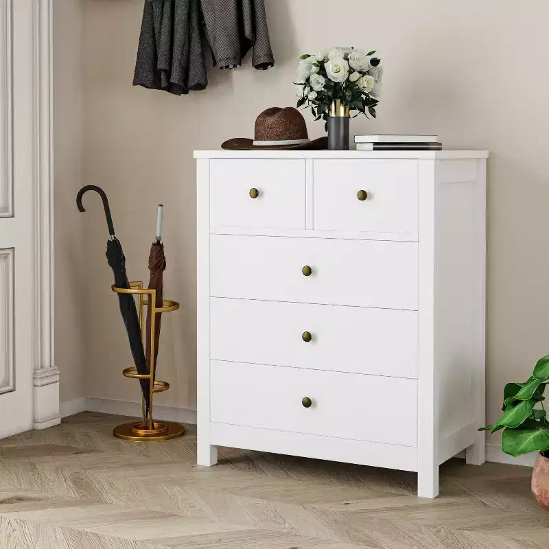 Commode de tiroirs en bois Table de chevet