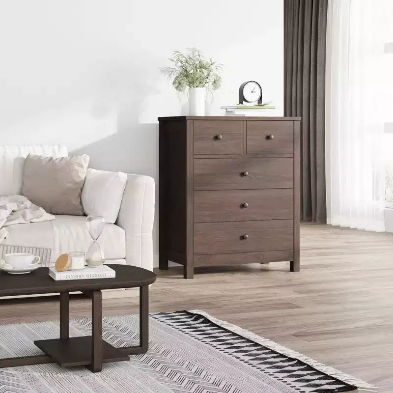 Commode de tiroirs en bois Table de chevet