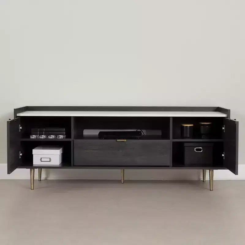 Commode en érable gris