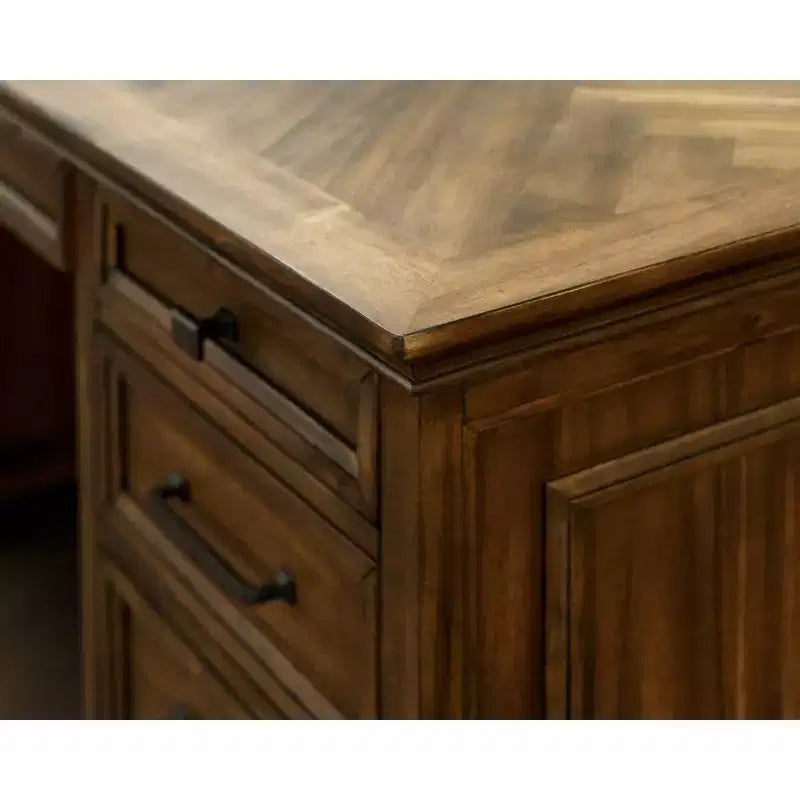Bureau en bois marron