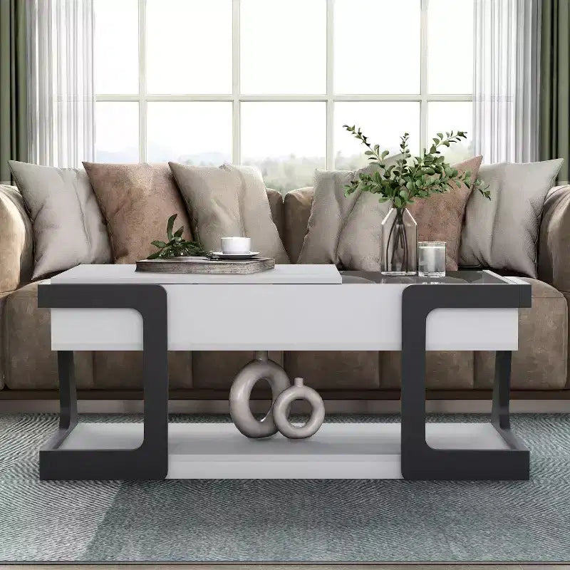 Table basse relevable moderne