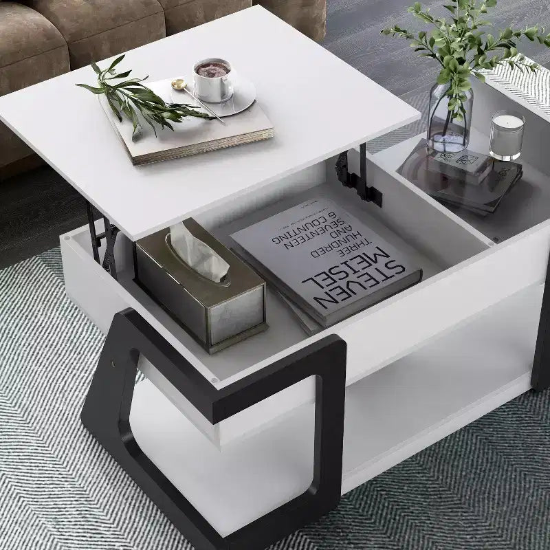 Table basse relevable moderne