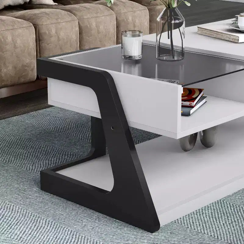 Table basse relevable moderne
