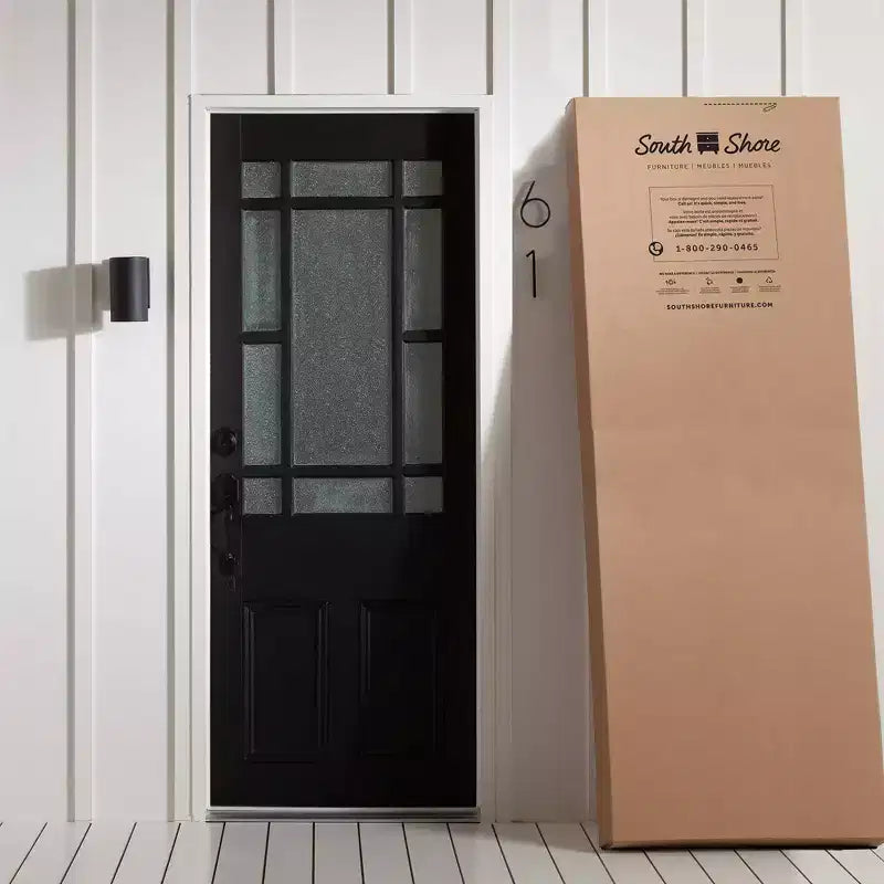 Lit plateforme en noyer naturel