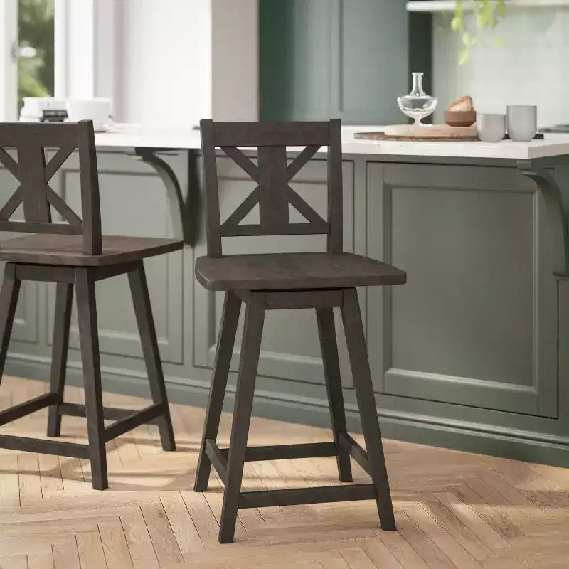 Tabouret de bar à hauteur fixe de qualité commerciale