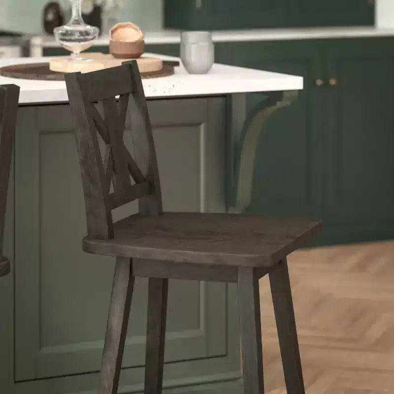 Tabouret de bar à hauteur fixe de qualité commerciale