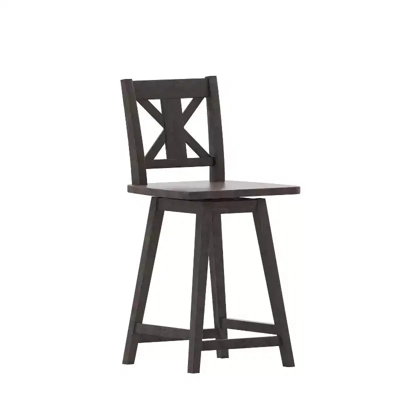 Tabouret de bar à hauteur fixe de qualité commerciale