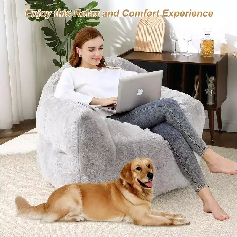 Pouf géant pour adultes