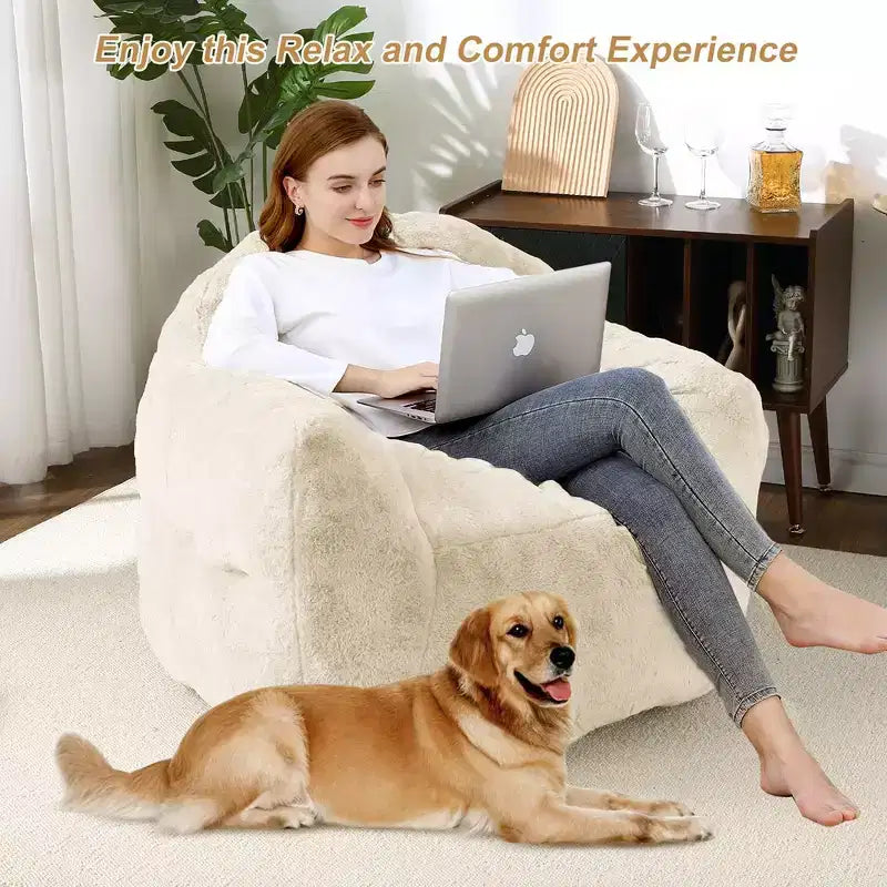 Pouf géant pour adultes