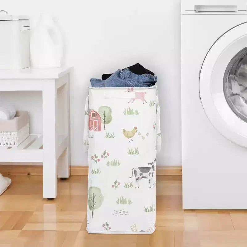 Panier à linge pliable