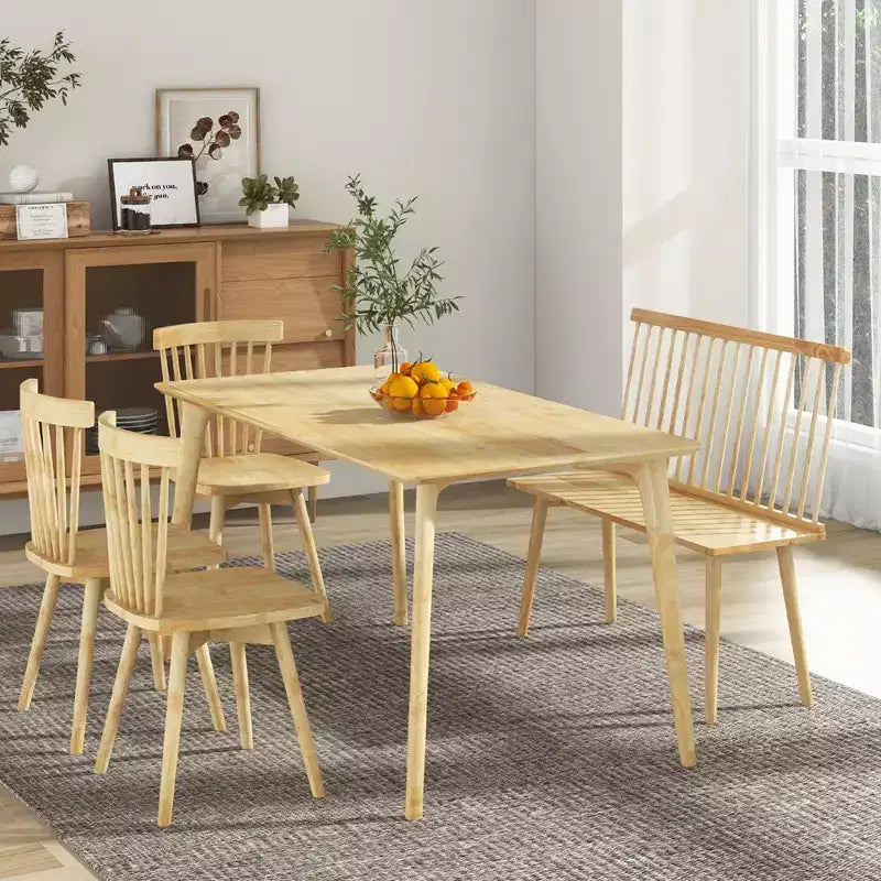 Banc de salle à manger en bois