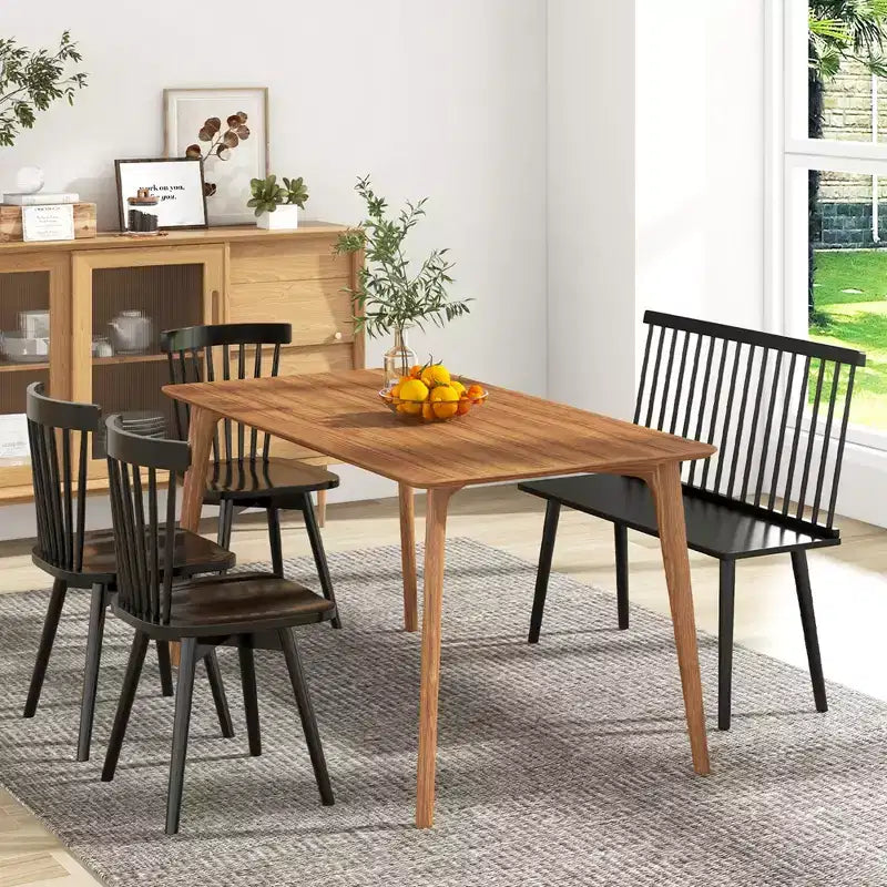 Banc de salle à manger en bois