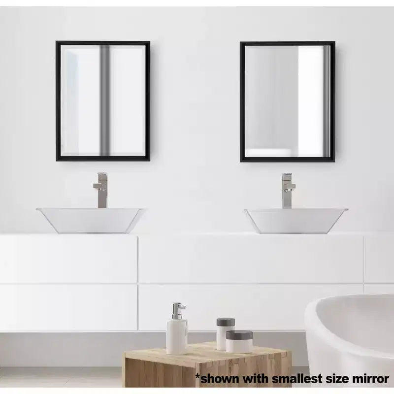Miroir mural encadré