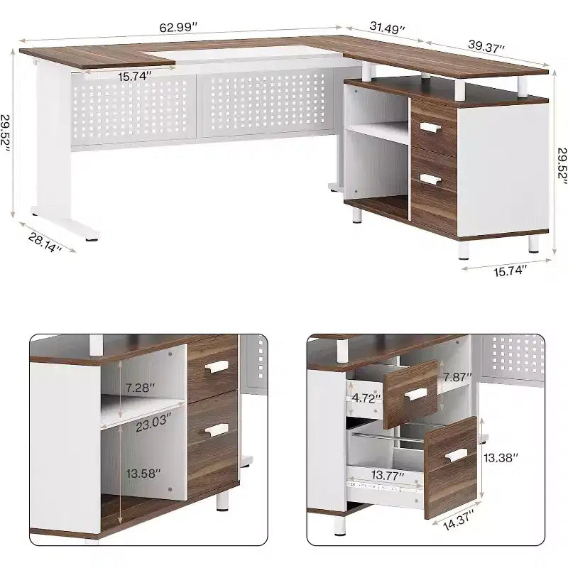 Bureau d'angle