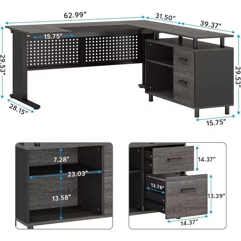 Bureau d'angle