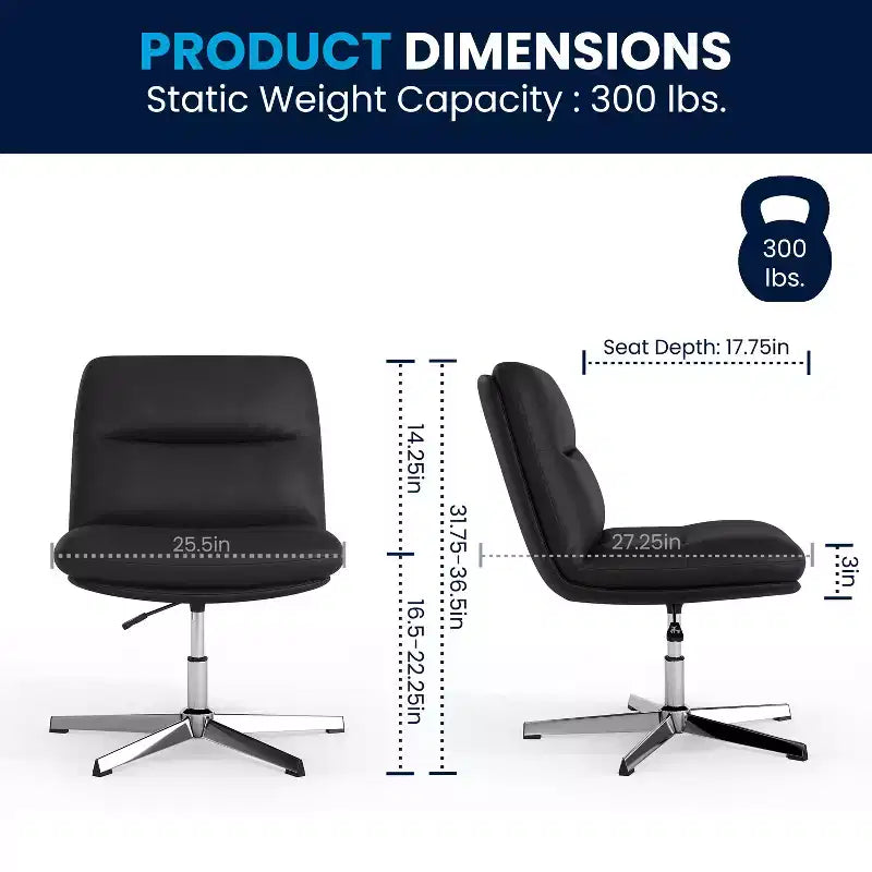 Chaise de bureau commerciale