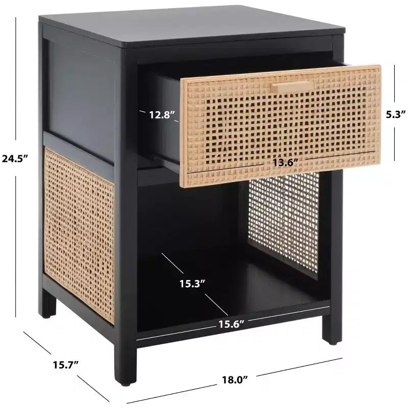 Table de chevet avec tiroir