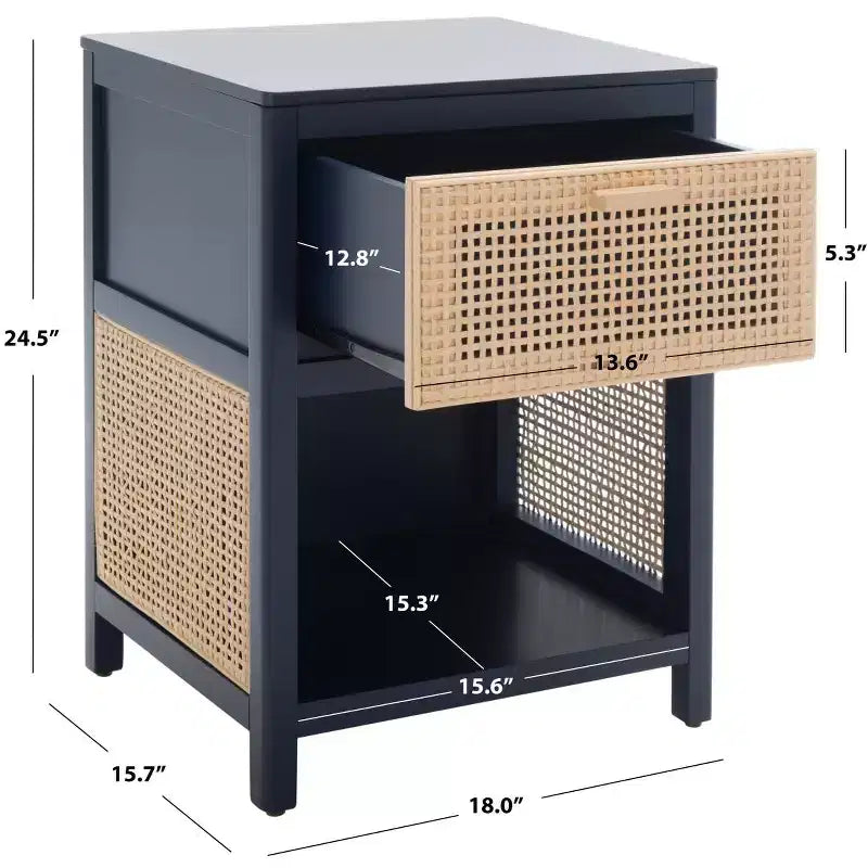 Table de chevet avec tiroir