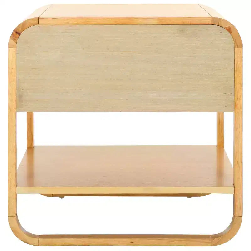 Table de chevet à étagère ouverte