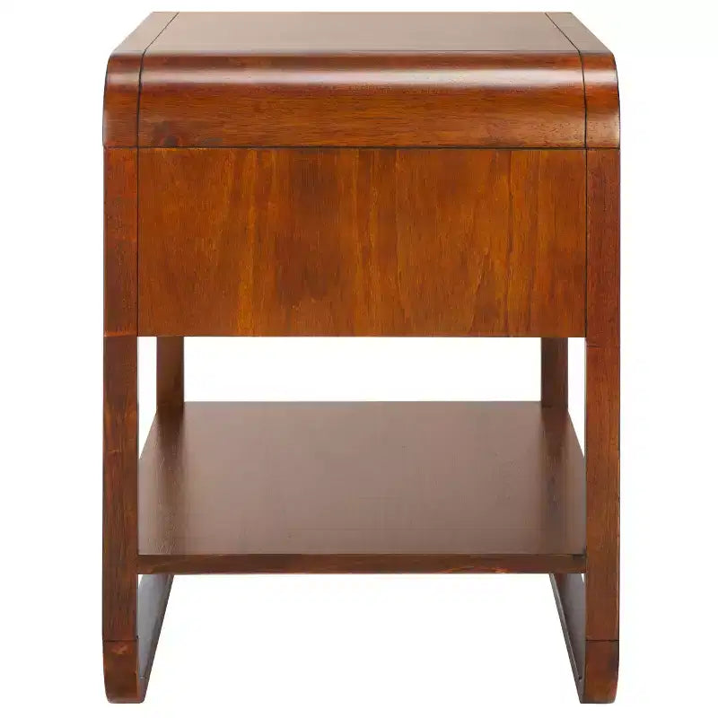 Table de chevet à étagère ouverte