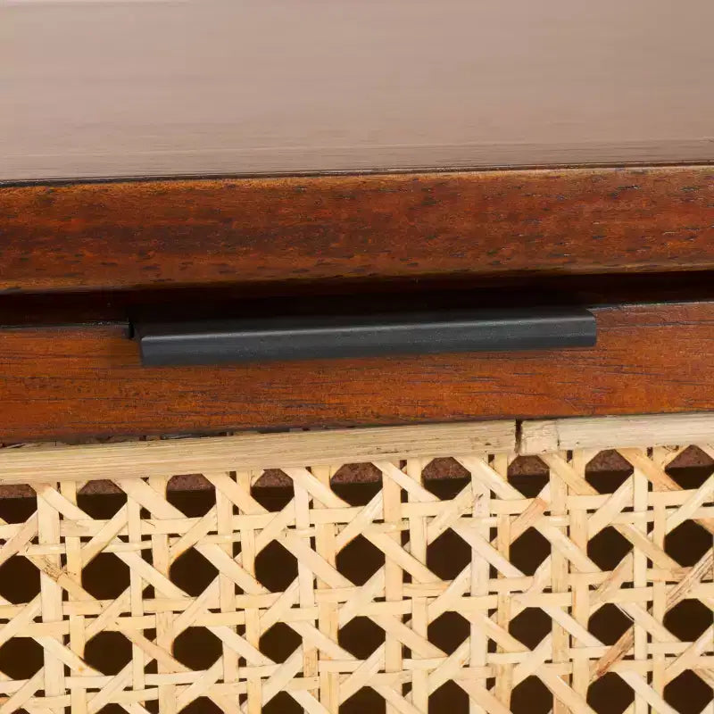 Table de chevet à étagère ouverte