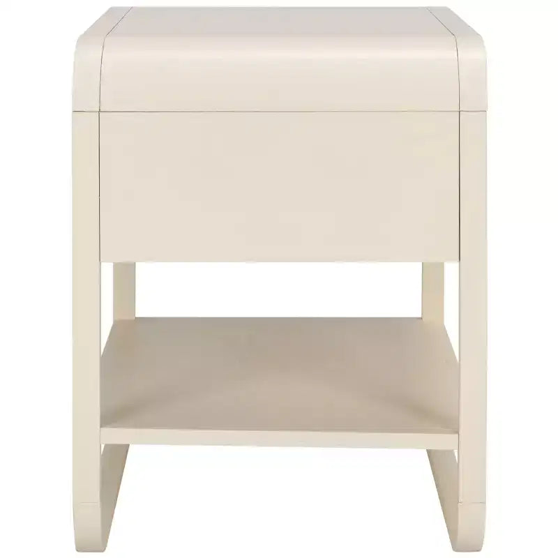 Table de chevet à étagère ouverte
