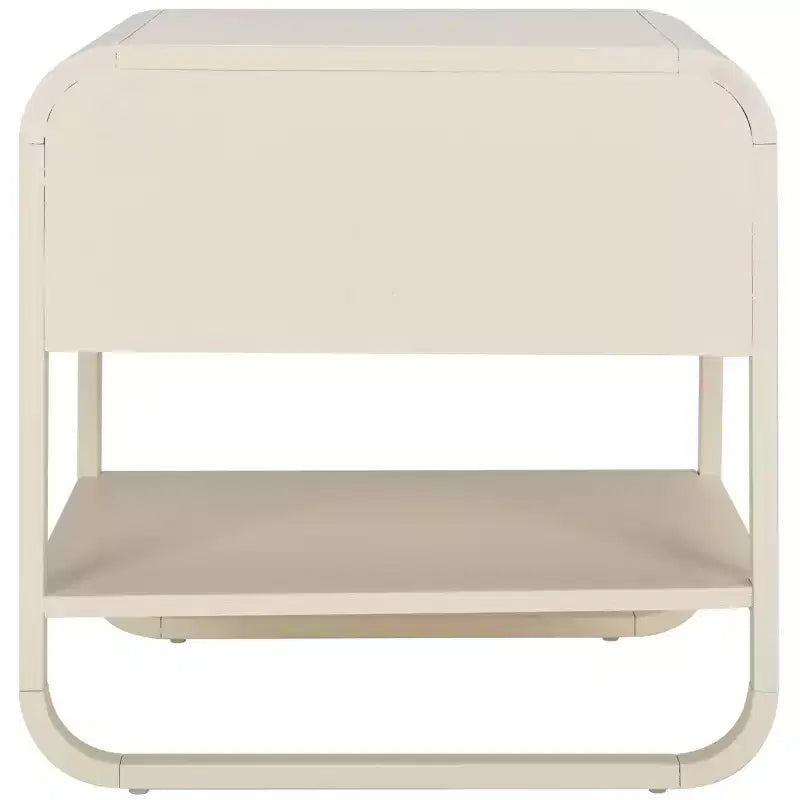 Table de chevet à étagère ouverte