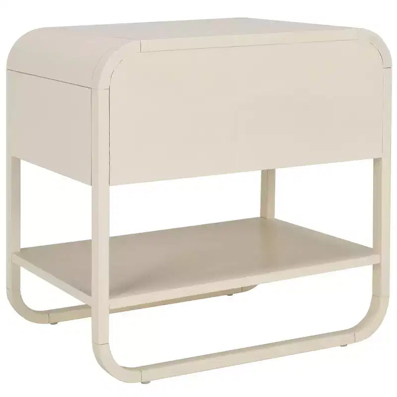 Table de chevet à étagère ouverte