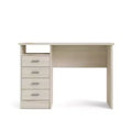 Tvilum Warner Desk with 4 Drawers Light Woodgrain