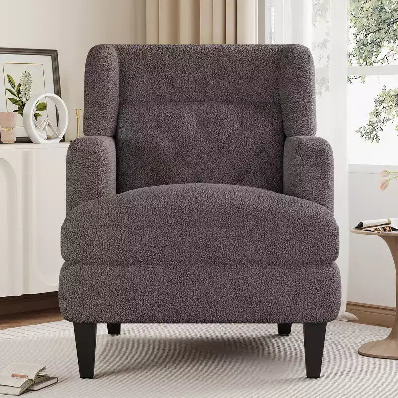 Fauteuil d'appoint en polaire "Teddy"