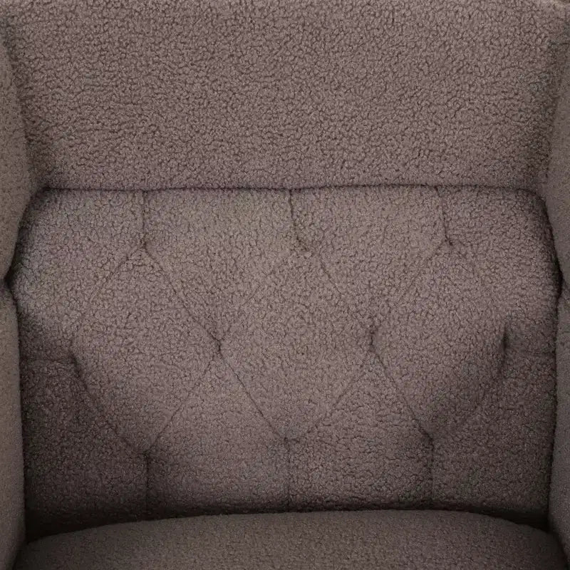 Fauteuil d'appoint en polaire "Teddy"