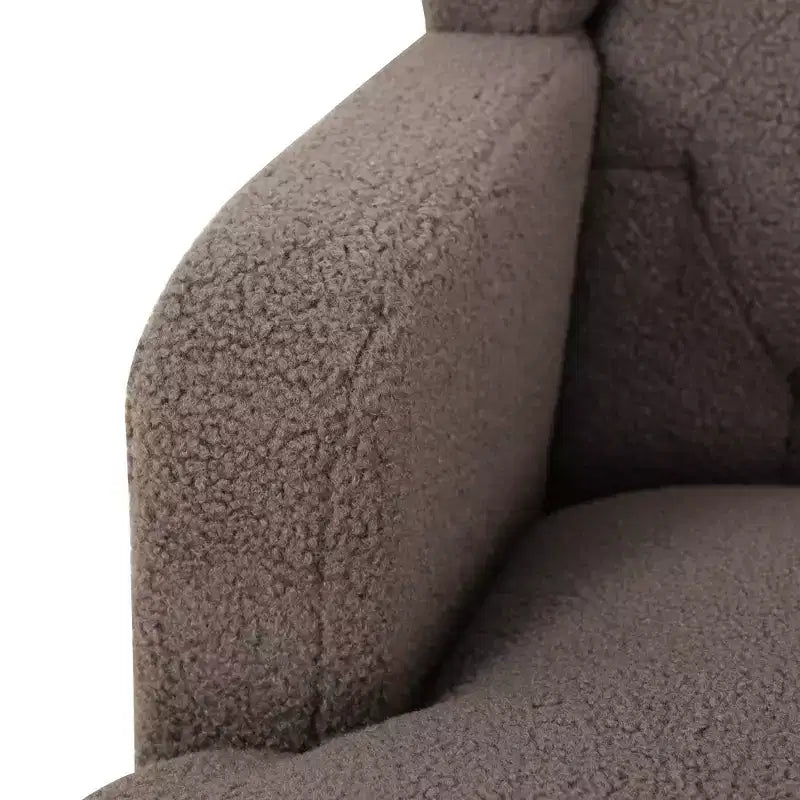 Fauteuil d'appoint en polaire "Teddy"