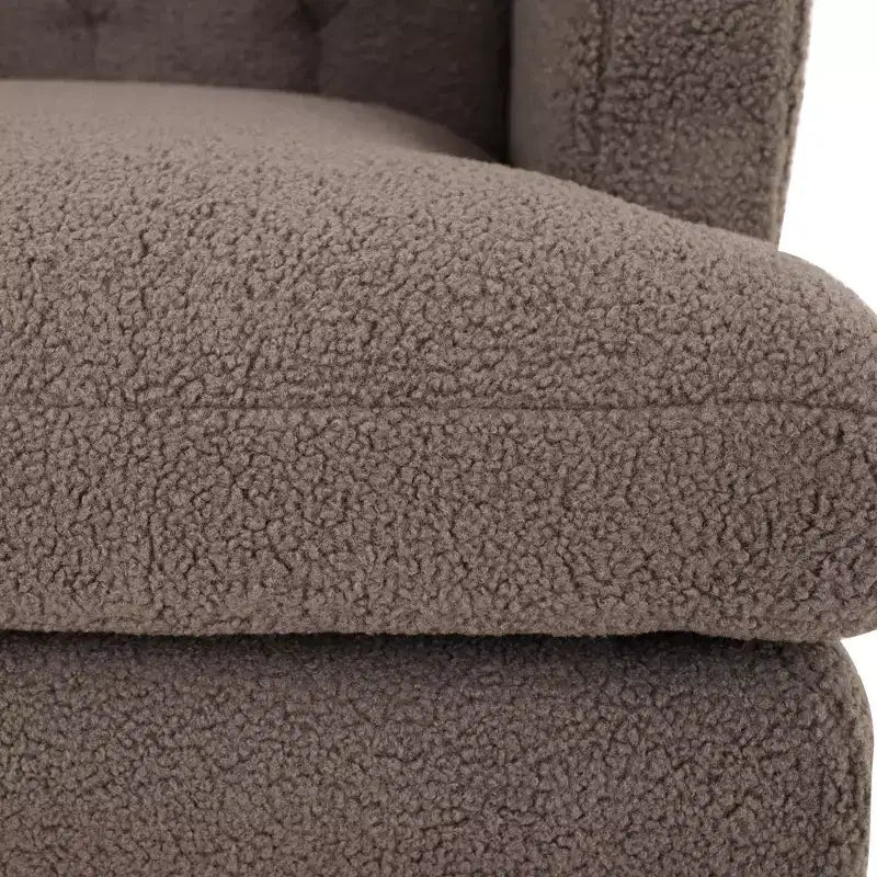 Fauteuil d'appoint en polaire "Teddy"